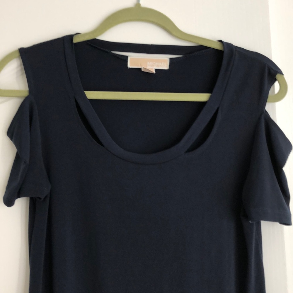 Michael Kors navy blue mini dress